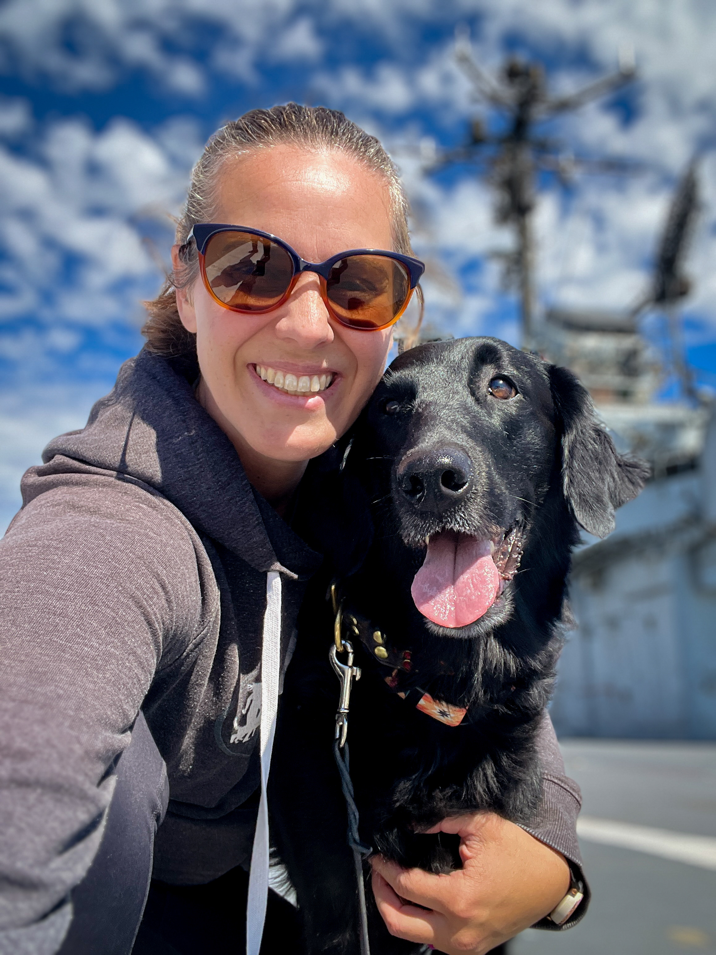 Tana Aleks USS hornet 2024